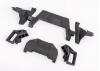 Traxxas Body mounts, front + rear