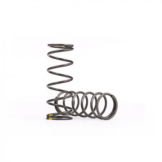 Traxxas Springs, Shock, medium (natural finish) (GTX) (5.543 rate, yellow stripe) (2)