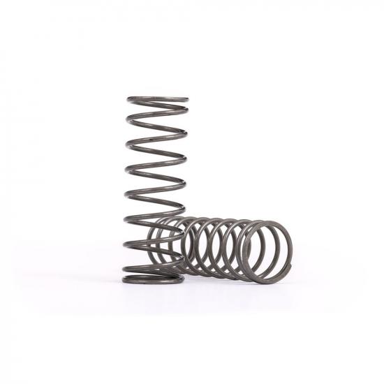 Traxxas Springs, Shock, medium (natural finish) (GTX) (4.594 rate, blue stripe) (2)