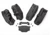 Traxxas Fenders inner (narrow) front rear (2 each)/ rock light covers (8)/ battery plate/ 3x8 flathead screws (4)