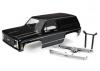 Traxxas Body, Chevrolet Blazer (1979), complete (black) (includes grille, side mirrors, door handles, windshield wipers, front + rear bumpers, decals)