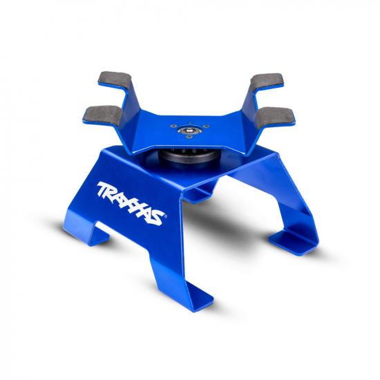 Traxxas 1:10 - 1:18 Aluminium RC Car/Truck Stand - Blue