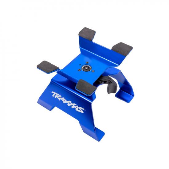 Traxxas 1:10 - 1:18 Aluminium RC Car/Truck Stand - Blue