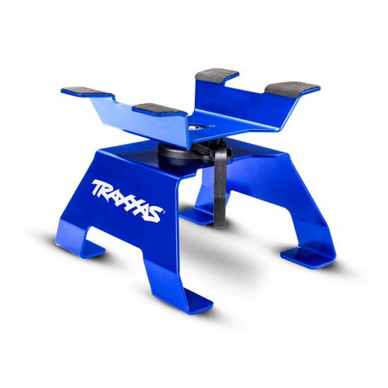 Traxxas 1:10 - 1:18 Aluminium RC Car/Truck Stand - Blue