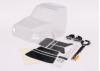 Traxxas Body, TRX-6 Ultimate RC Hauler (clear, requires painting) (includes headlights, roof lights, side mirrors, + decals)