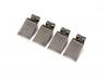 Traxxas Wheel Chocks, Flatbed (4 pcs)