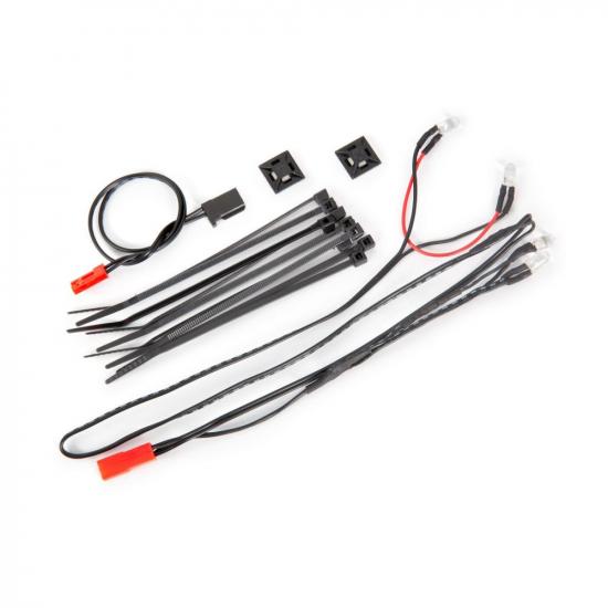 Traxxas LED light harness / power harness / zip ties (9) / mounts (2) (fits 9333 or 9335 body) ** CLEARANCE **