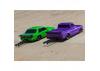Traxxas Body, Ford Mustang, Fox Body, red (painted, decals applied) (includes side mirrors, wing, wing retainer, rear body mount posts, foam body bumper, + mounting hardware)