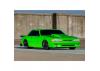 Traxxas Body, Ford Mustang, Fox Body (clear, requires painting)/ window masks/ decal sheet