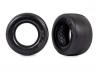 Traxxas Tyres, rear (smoke) (2)