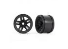 Traxxas Wheels, 38in (black) (2) (17mm splined)
