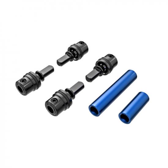 Traxxas Driveshafts, center, female, 6061-T6 aluminium (blue-anodised) (front + rear) (for use with 9751 metal center driveshafts)