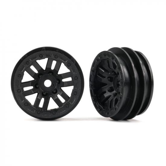 Traxxas Wheels, 1.0in (black) (2) ** CLEARANCE **