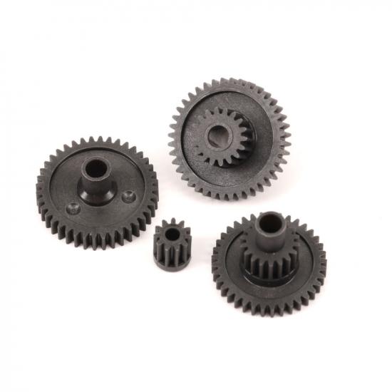 Traxxas Gear set, transmission, high range (trail) (16.6:1 reduction ratio)/ pinion gear, 11-tooth ** CLEARANCE **