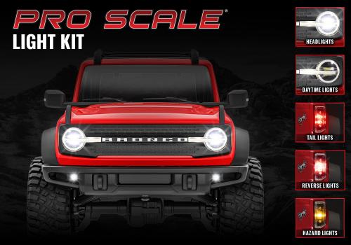 Traxxas TRX-4m Bronco Pro Scale LED Light Set
