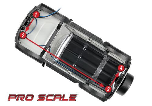 Traxxas TRX-4m Bronco Pro Scale LED Light Set