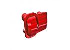 Traxxas Axle cover, 6061-T6 aluminium (red-anodised) (2)/ 1.6x12mm BCS (with threadlock) (8)