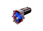 Traxxas Transmission, complete (speed gearing) (9.7:1 reduction ratio) (includes Titan 87T motor)