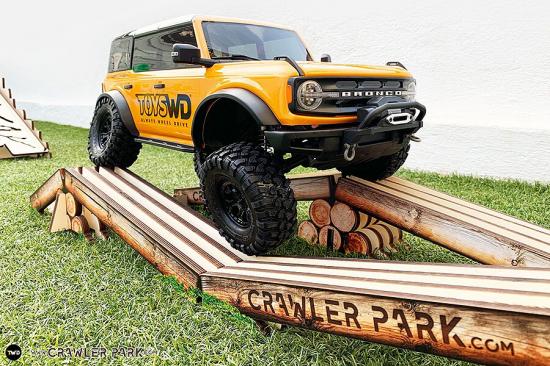 CML Racing Crawler Park Axes Crossing Obstacle 1:10 Crawler Circuit