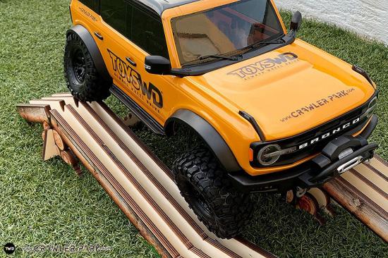 CML Racing Crawler Park Axes Crossing Obstacle 1:10 Crawler Circuit