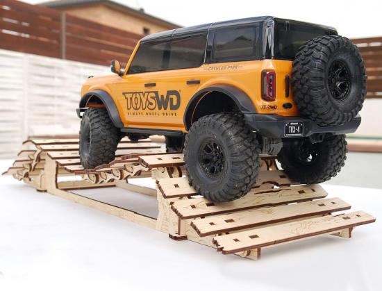 Crawler Park Suspension Tibetan Bridge 1:10