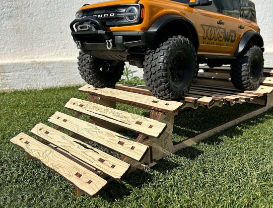 Crawler Park Suspension Tibetan Bridge 1:10