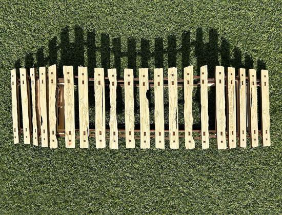 Crawler Park Suspension Tibetan Bridge 1:10