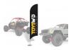 Crawler Park Toyswd 1:10 Scale Beach Flags (2Pcs)