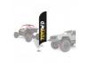 Crawler Park Toyswd 1:10 Scale Beach Flags (2Pcs)