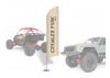 Crawler Park 1:10 Scale Beach Flags (2Pcs)