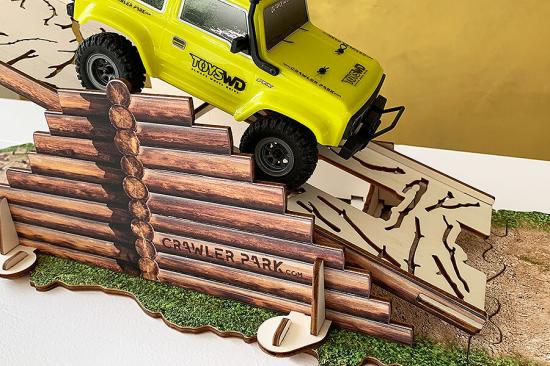 ToysWD Seesaw Obstacle For 1/24 RC Crawler Park Circuit