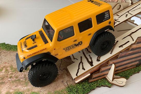 ToysWD Seesaw Obstacle For 1/24 RC Crawler Park Circuit