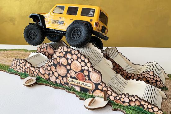 ToysWD Stage 1 Obstacle For 1/24 RC Crawler Park Circuit
