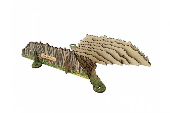 ToysWD Double-Face Obstacle For 1/24 RC Crawler Park Circui