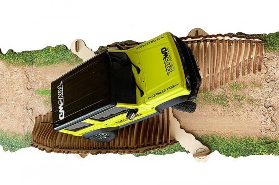 ToysWD Double-Face Obstacle For 1/24 RC Crawler Park Circui