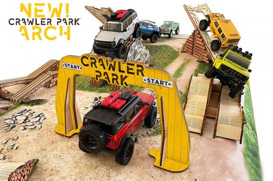 CML Racing Crawler Park Start/Finish Arch 1/24 RC Crawler Park Circuit