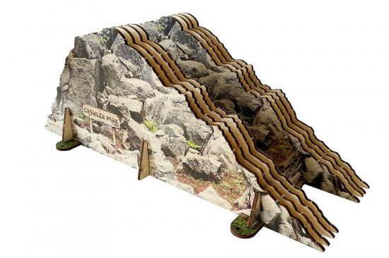 ToysWD Uphill Obstacle For 1/24 RC Crawler Park Circuit
