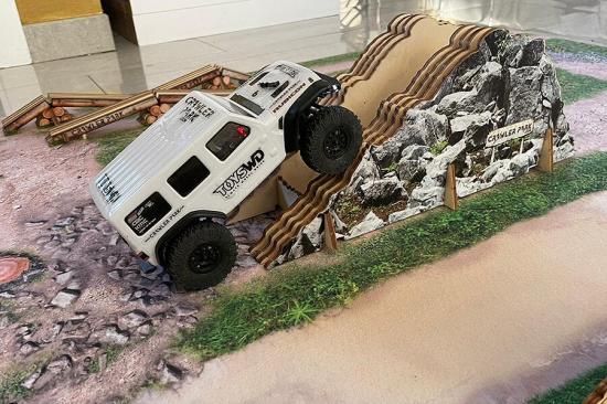 ToysWD Uphill Obstacle For 1/24 RC Crawler Park Circuit