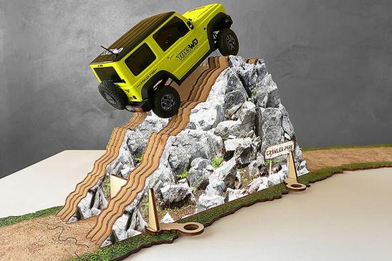 ToysWD Uphill Obstacle For 1/24 RC Crawler Park Circuit