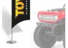 Crawler Park Toyswd 1/24Th Scale Beach Flags (2Pcs)
