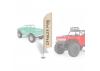 Crawler Park 1/24Th Scale Beach Flags (2Pcs)