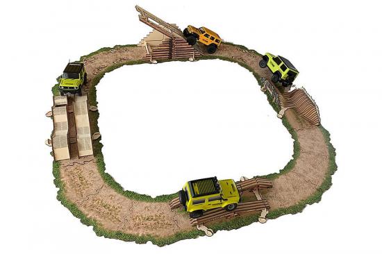 ToysWD Starter Kit Circuit RC Crawler Park 1/24