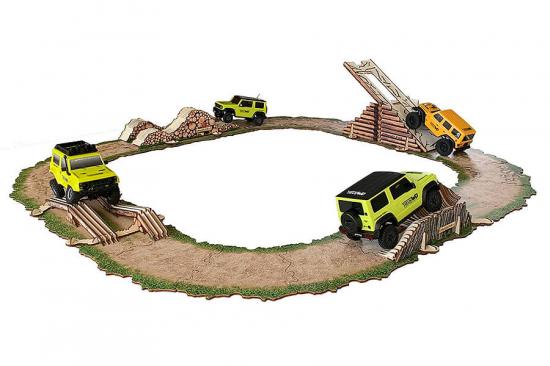 ToysWD Starter Kit Circuit RC Crawler Park 1/24