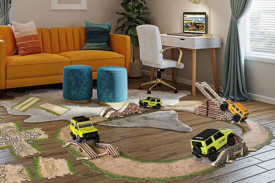 ToysWD Starter Kit Circuit RC Crawler Park 1/24