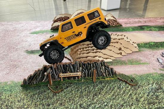 ToysWD Starter Kit Carpet Circuit RC Crawler Park 1:24