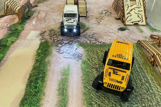 ToysWD Starter Kit Carpet Circuit RC Crawler Park 1:24