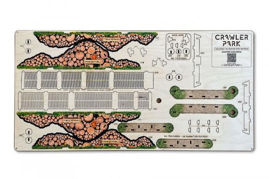 ToysWD Kit Of 5 Obstacles For 1/24 RC Crawler Park Circuit