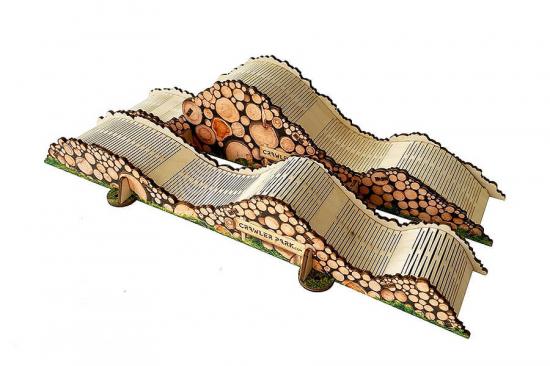 ToysWD Kit Of 5 Obstacles For 1/24 RC Crawler Park Circuit