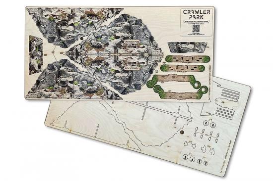 ToysWD Kit Of 5 Obstacles For 1/24 RC Crawler Park Circuit