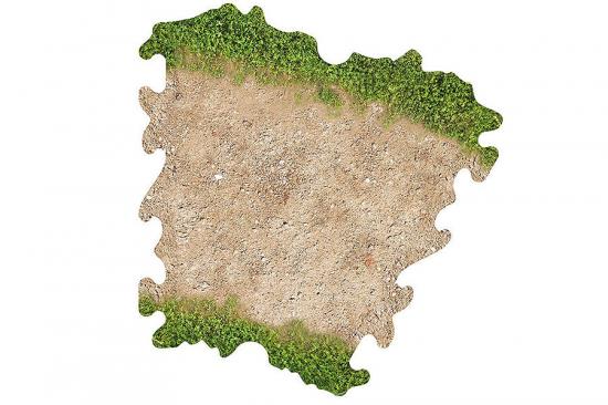 ToysWD 3 X Land Bend For 1/24 RC Crawler Park Circuit